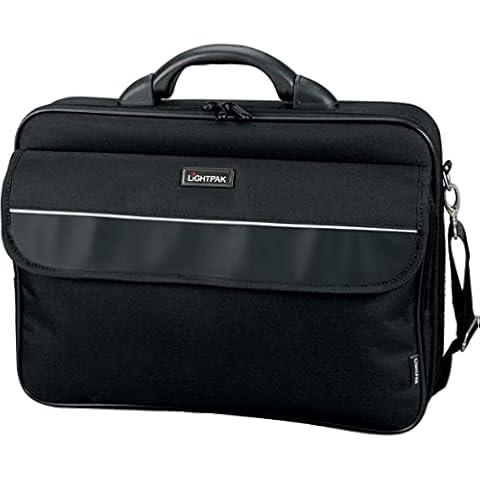 Lightpak Elite Small Nylon Case for 15.4 inch Laptop - Black Cover