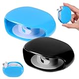 2 PCS Automatic Cord Reel, Retractable Cable Reels Earphone Cord, Small Hidden Roll Winder Case for USB Cable Headset Data Charger Cables Organization, No More Tangled