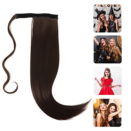 Extension queue de cheval bouclée synthétique pour coiffure volume - 7