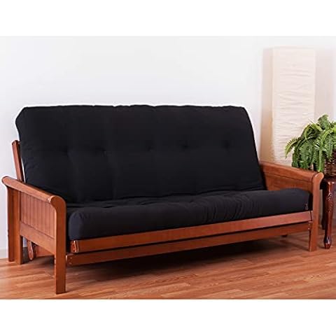 Blazing Needles Renewal 8" Twill Futon Mattress Cover