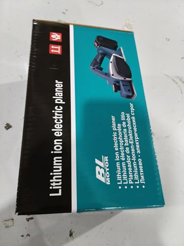 Cordless Planer Compatible with Makita 18V Battery, 15000RPM Brushless Electric Wood Planer with 82mm Width, 0-2MM Adjustable Depth for Woodworking Furniture DIY (no Battery) 11 Cordless Planer Compatible with Makita 18V Battery, 15000RPM Brushless Electric Wood Planer with 82mm Width, 0-2MM Adjustable Depth for Woodworking Furniture DIY (no Battery) - Image 11