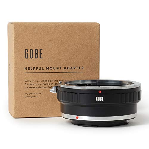 Gobe Lens Mount Adapter: Compatible with Canon EOS (EF/EF-S) Lens and Canon EOS