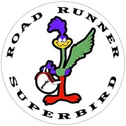 Road Runner Superbird Vintage Drag Racing sticker decal NHRA Rat Rod Street Rod