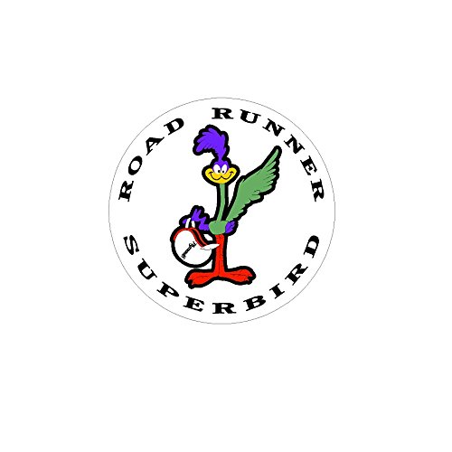 Road Runner Superbird Vintage Drag Racing sticker decal NHRA Rat Rod Street Rod