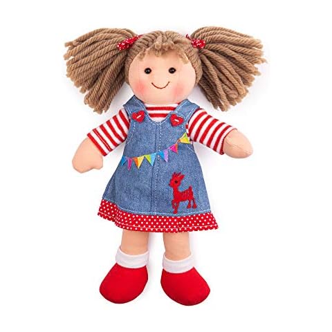 Bigjigs Toys Hattie Soft Doll - First Doll Cover