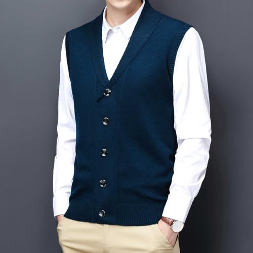 Chaleco de punto para hombre premium de suavidad duradera y corte clásico 6