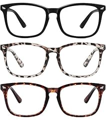 3 Pack Black+leopard+tortoise