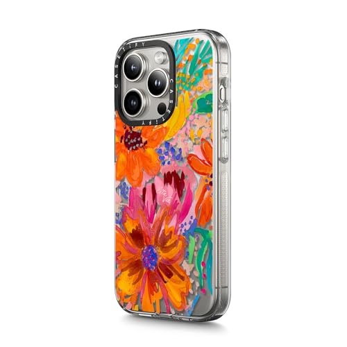 Coque antichoc 2m pour iPhone 15 Pro Max transparente fleurs MagSafe - 5