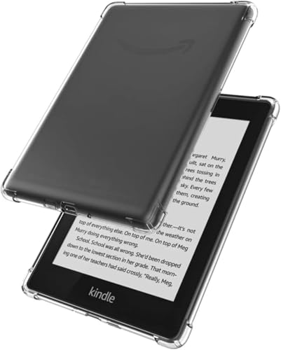 Case for 6.8" Kindle Paperwhite (11th Generation-2021 Release), Ultra Clear Soft Flexible Transparent TPU Back Cover with Auto Sleep/Wake for Kindle Paperwhite (Model NO. M2L3EK) (Tpu Clear)