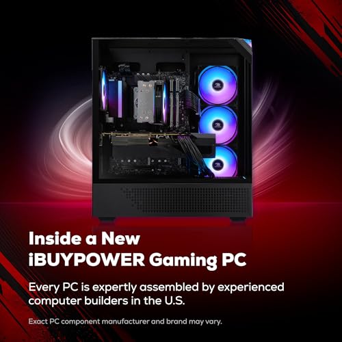 Image of iBUYPOWER Element Gaming PC Desktop Computer Intel Core i7 14700F CPU, NVIDIA GeForce RTX 5070 12GB GPU, 32GB DDR5 RAM, 1TB NVMe SSD, Windows 11 Home, Gamer Keyboard and Mouse - EBI7N5704
