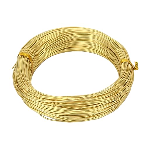 ZDLSDL Messingdraht,Messingdraht 1mm,Messing Draht Durchmesser Ø1mm, LäNge 50m