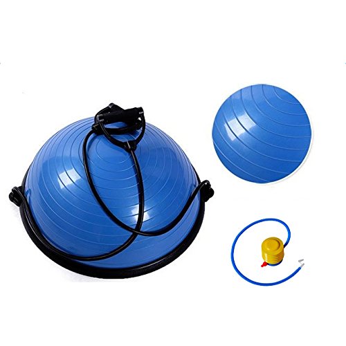 sddfor Non-Toxic Yoga Ball Balance Hemisphere Exercise Training Fitness Equipment for Gym Office Hom sddfor Non-Toxic Yoga Ball Balance Hemisphere Exercise Training Fitness Equipment for Gym Office Hom