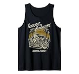 leichtes, klassisch geschnittenes Tank Top, doppelt genähte Ärmel und Saumabschluss