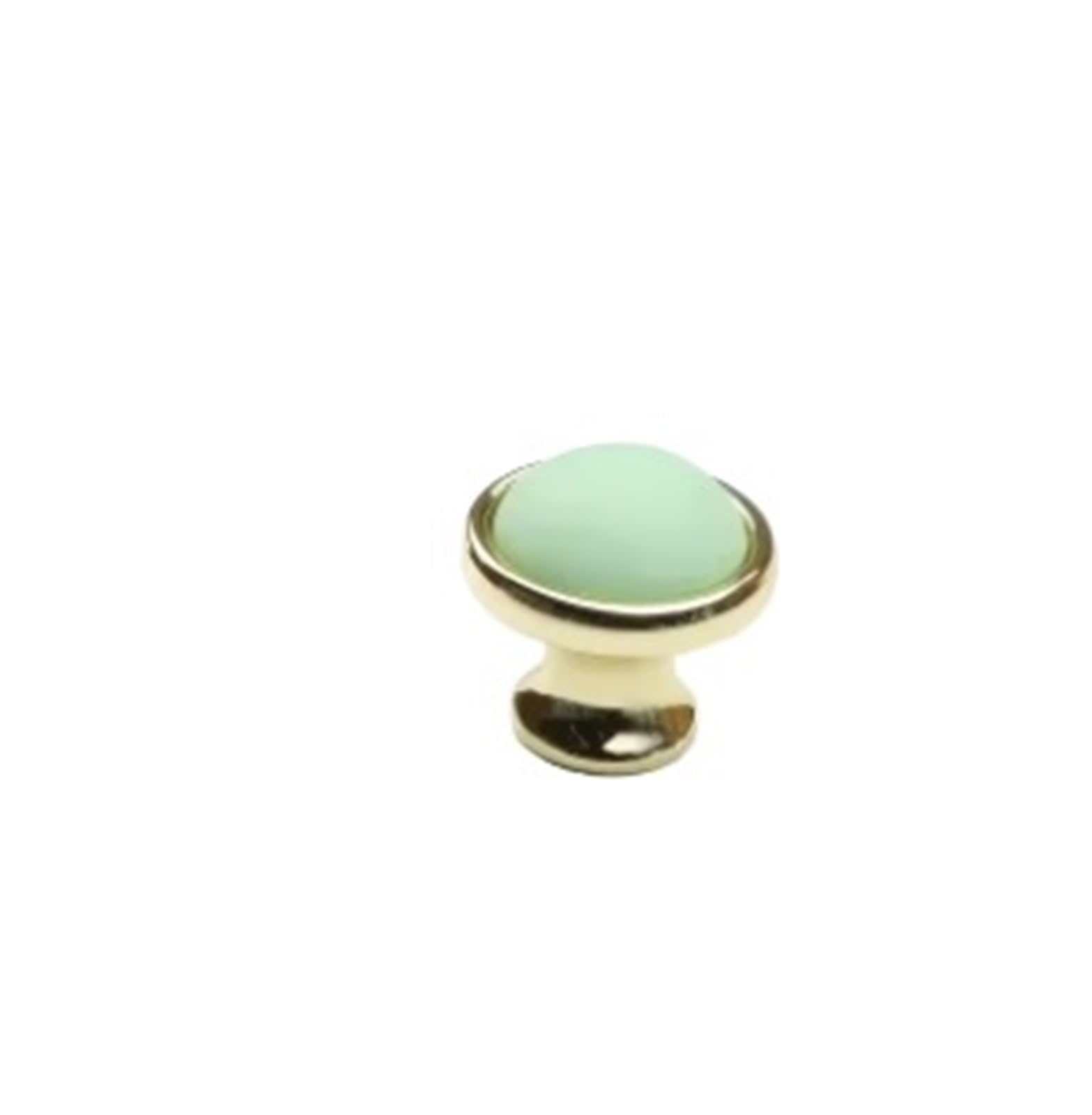 Kifsdlf Green-Knob Ceramic Furniture Handle Golden Wardrobe Cabinet Handles Closet Door Knob Dressing Drawer Pull Hardware For Cupboard Wardrobes Furniture(Green-Knob)
