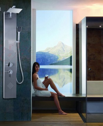 Colonne de douche hydromassante Gowe design moderne et luxe - 3