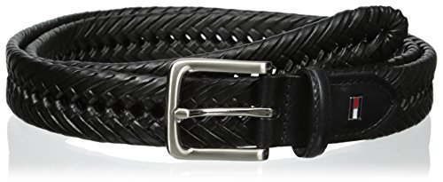 Tommy Hilfiger Men's Big & Tall Casual Braid Belt With Buckle