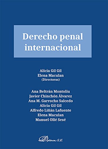 Portada de El Derecho Penal Internacional 2016