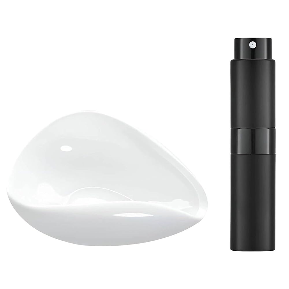 CTRLZS Coffee Bean Dosing Cup& Bottle Ceramic Single Dose Tray Baristas Accessories Set