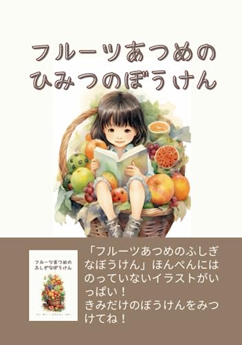 フルーツあつめのひみつのぼうけん: 「フルーツあつめのふしぎなぼうけん」の未公開イラスト集 (Japanese Edition)