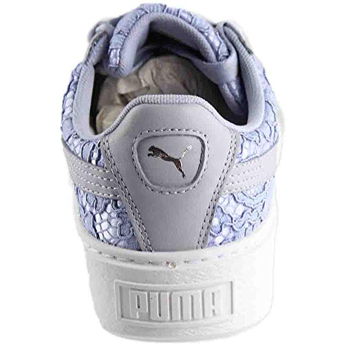 PUMA Puma Women's Basket Platform FO Wn, Icelandic Blue-Icelandic Blue, 9 M US