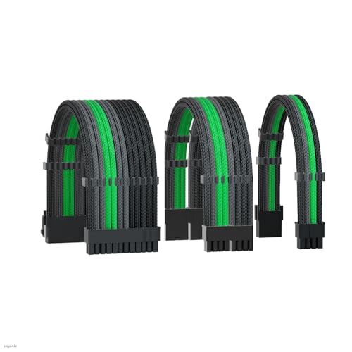 Kit rallonge PSU 16 AWG FormulaMod tresse premium pour GPU et CPU avec peignes