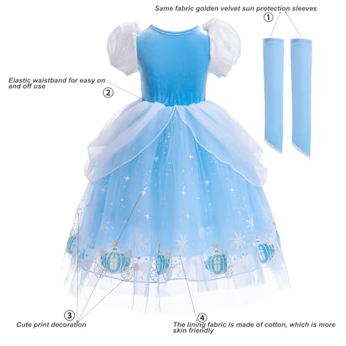 Disfraz de Princesa para Niñas con Accesorios miniatura 3