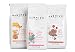 Barnie's Coffee & Tea Original Premium Flavors Ground Coffee Trio, Santa's White Christmas, Creamy Buttery Caramel, Café Mocha Truffle, Medium Roast, Arabica Coffee, Three 10 oz Bags