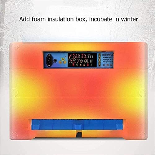 Ei incubator, 128 eieren Volautomatische pluimvee Hatcher Machine, LED Candler Automatische Egg Turner… - Afbeelding 6