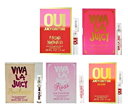 5 JC_Perfume 1.5 ml/ 0.05 oz Each for Women Spray Sample Vial
