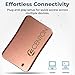 Centon External SSD (Rose Gold Metallic), USB-C 3.2 Gen 2, 500GB