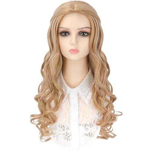 ���̎q�̔ėp�w�A�s�[�XToupee Long Hair Full Head Daily Wear Cosplay�X�g���[�g�t���w�b�h�ʐ^������