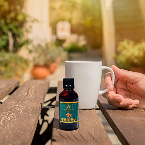 Licoful Licorice Root Extract - Glycyrrhiza Glabra L - Skin Brightening - Softens Skin - Alcohol Free - Vegan - Non-Gmo - Gluten Free - Liquorice Extract #TOP1