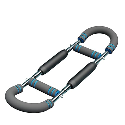 Twister Arm Trainer, Adjustable Arm and Chest Workout Equipment, Portable U-Shape Strength Training Bar for Men & Women, Spring Resistance Arm Exerciser for Home Gym & Fitness