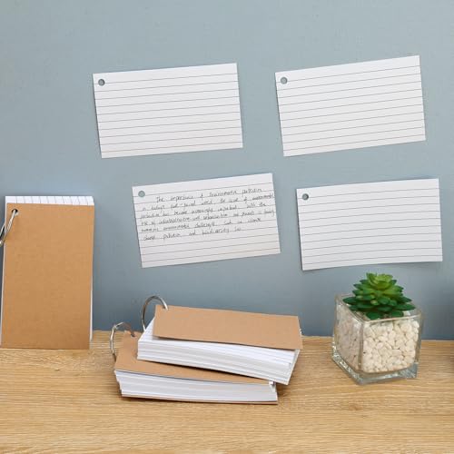 Tarjetas flash en blanco con rayas para un aprendizaje estructurado y móvil 7