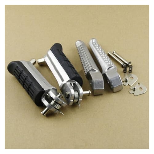 Repose-Pieds De Moto pour CBR600 et CB400 Pédales de Rechange en Aluminium (2 Paires)