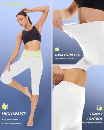 Image of Workout Biker Shorts for Women - 3 inch /5 inch /14 inch Booty Spandex Volleyball Shorts | Soft High Waisted Tummy Control Shorts, Short Capri Knee Leggings, Fitness Clothing for Yoga Gym Running Athletic