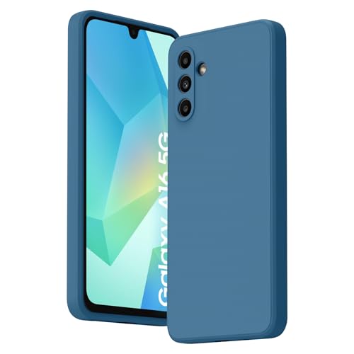 Coque Samsung A16 5G silicone avec doublure microfibre anti-rayures