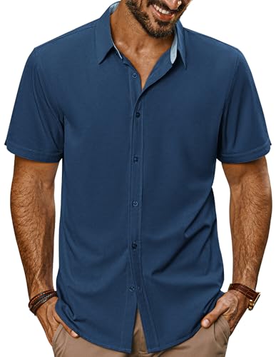 GRACE KARIN Mädchen 3pcs Bikini Set Hawaiian Tankini Marineblau