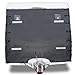 EVTSCAN 86 x 69 inch Waterproof Universal Caravan Front Towing Cover, with UV Resistant Silver Coating, LED Lights and Reflective, Stone Chips Protection for RV, Caravan