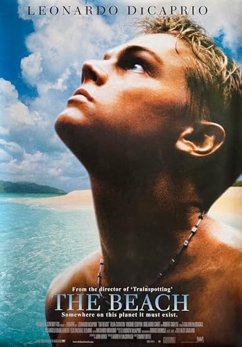 Affiche de cinéma La Plage 65x90 cm poster Leonardo DiCaprio
