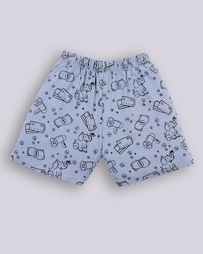Image of 3BROS Baby Boys & Baby Girls Pure Cotton Clothing Set Casual Half Sleeves Shirt with Shorts Set For Boys & Girls