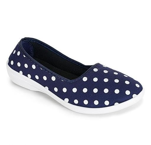 Womens Slip On Flats with Printed Fabric Upper and Comfortable Sole for Daily Casual Use-image-34