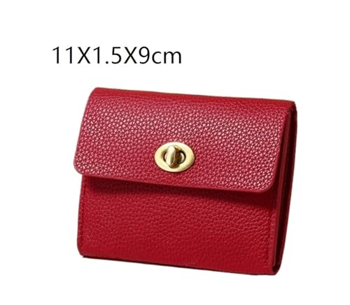 Retro Wallet, Simple And Compact, High-end, Multi-card Slot Coin Purse(Matchacolor)2