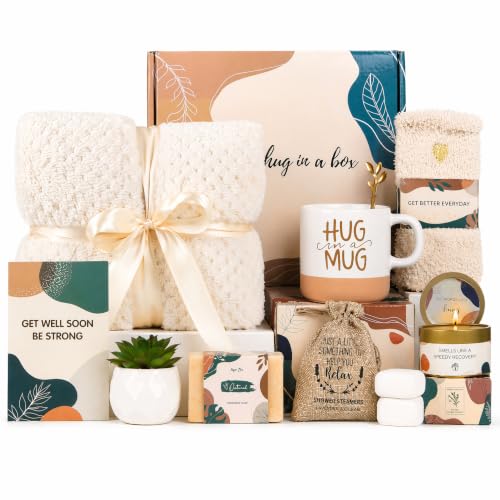 AprBox Get Well Gifts for Women Feel Better Gifts Baskets