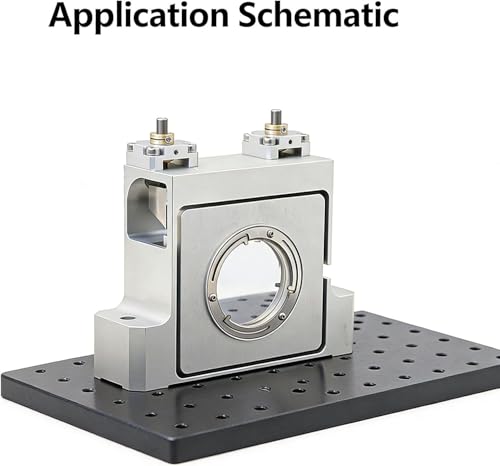 Hochpräzise optische Objektivhalterung für 6–11,5 mm, verstellbare Aluminiumlegierung, geringe Gasabgabe, ideal für Vakuumanwendungen und Hochleistungs-Optik