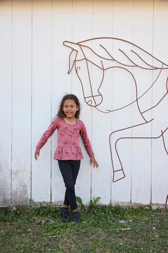 MONICA + ANDY Baby Organic Long Sleeve Peplum Top3