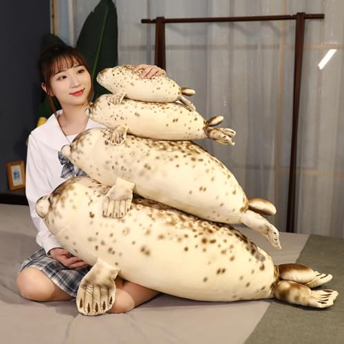 Peluche phoque 120 cm contre le mal de dos | Coussin lion de mer - 4