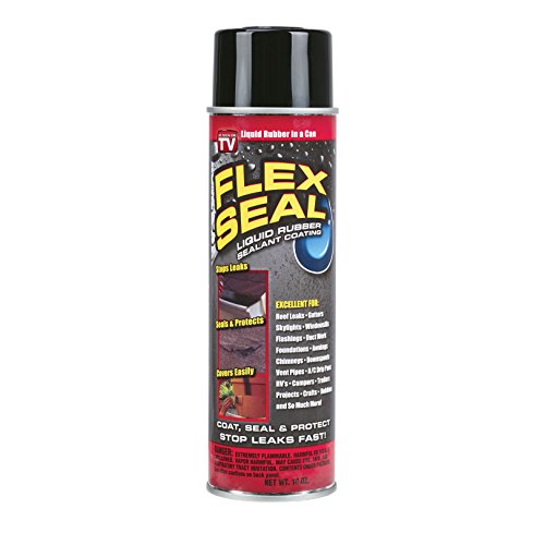 Flex Seal Spray Rubber Sealant Coating, 10-oz, Black