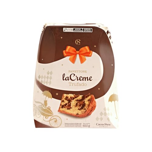 Cacau Show Panettone Trufado 650g – Brazilian Holiday Chocolate C...