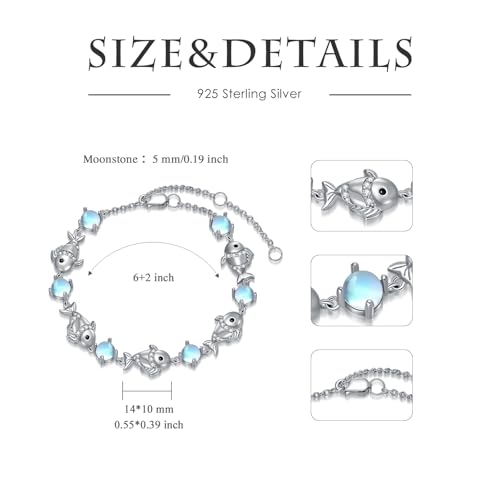 Bracelet for Women 925 Sterling Silver Fashion Bracelets Gemstone Gifts for Women4